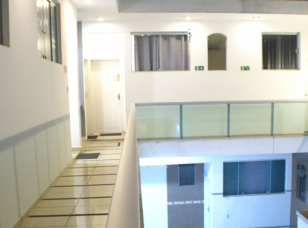 Recepcao moderna do Centro de Sono Brasil